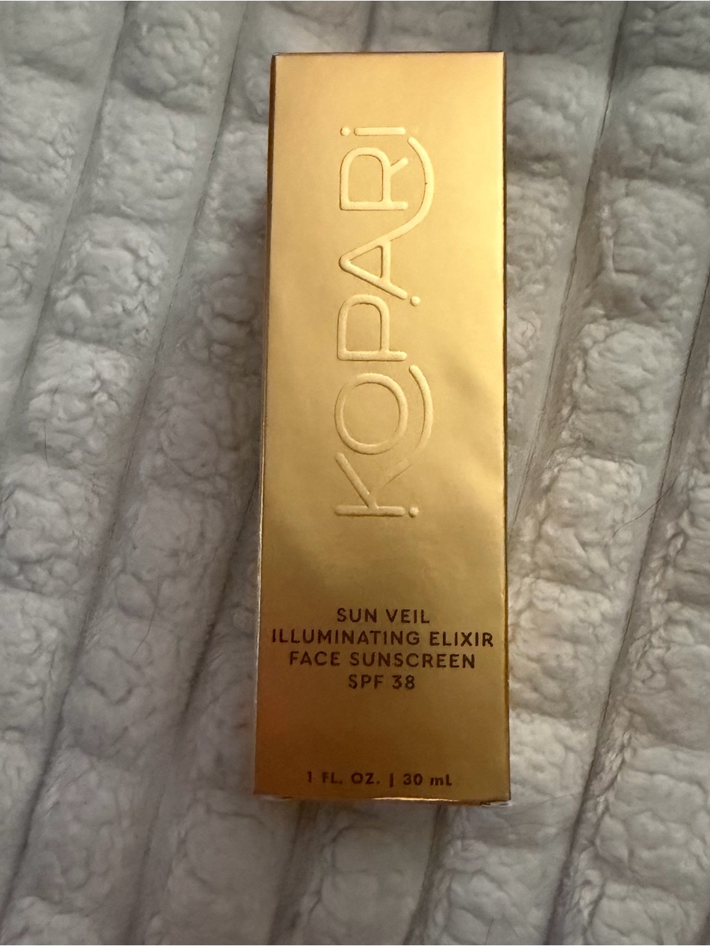 Kopari Sun Veil Illuminating Elixir Face Sunscreen SPF 38 Brand New in Box